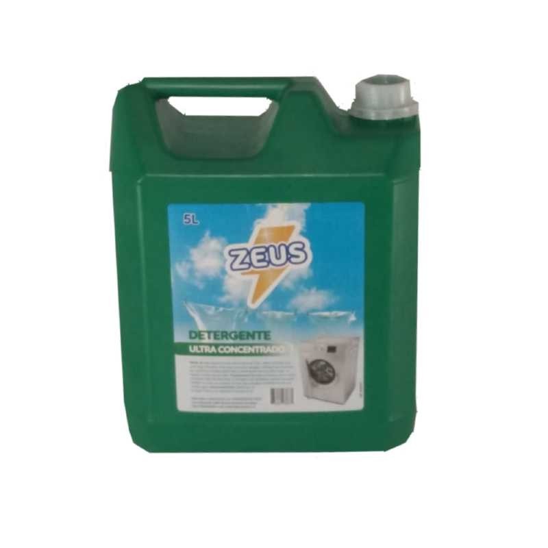 DETERGENTE ZEUS ULTRA VERDE, 5 Lt.