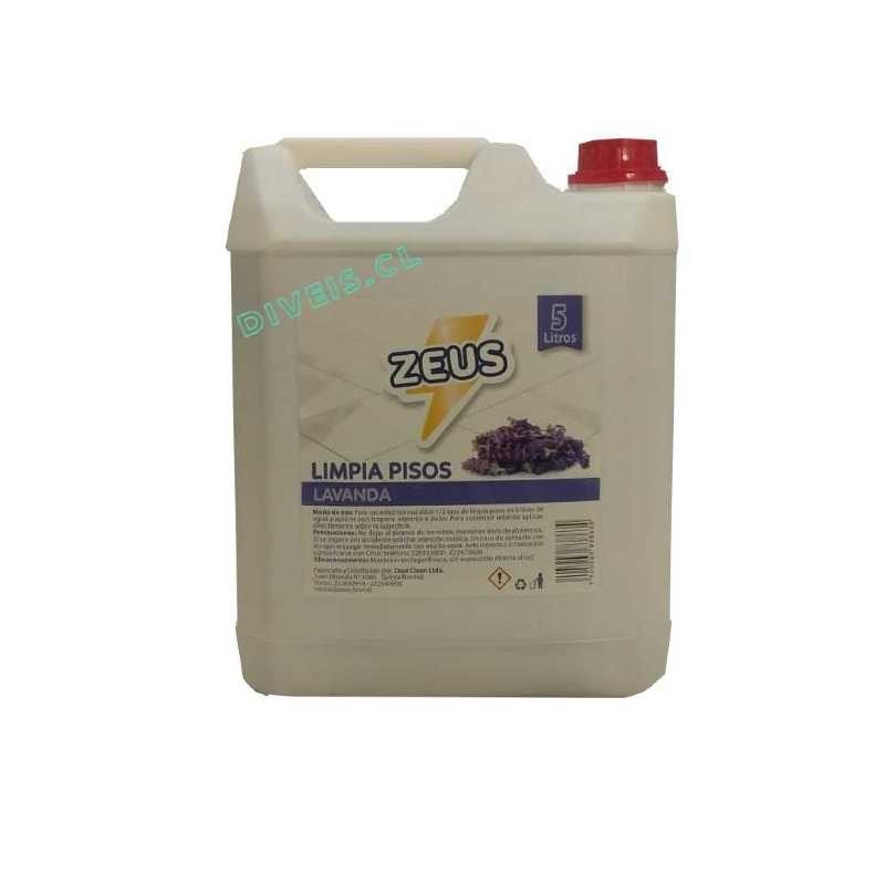 LIMPIAPISO ZEUS LAVANDA 5 Lt.
