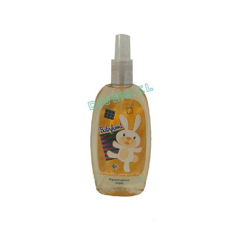 COLONIA BABYLAND AMARILLA HIPOALERGÉNICA 210 ml.