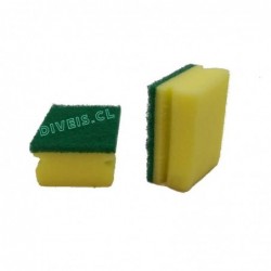 ESPONJA BONOGRIL ACANALADA VERDE