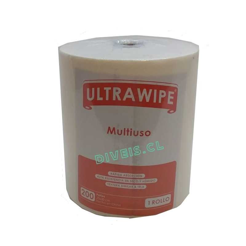 ROLLO PAÑO REUTILIZABLE , MARCA ULTRAWIPE, 200 PAÑOS
