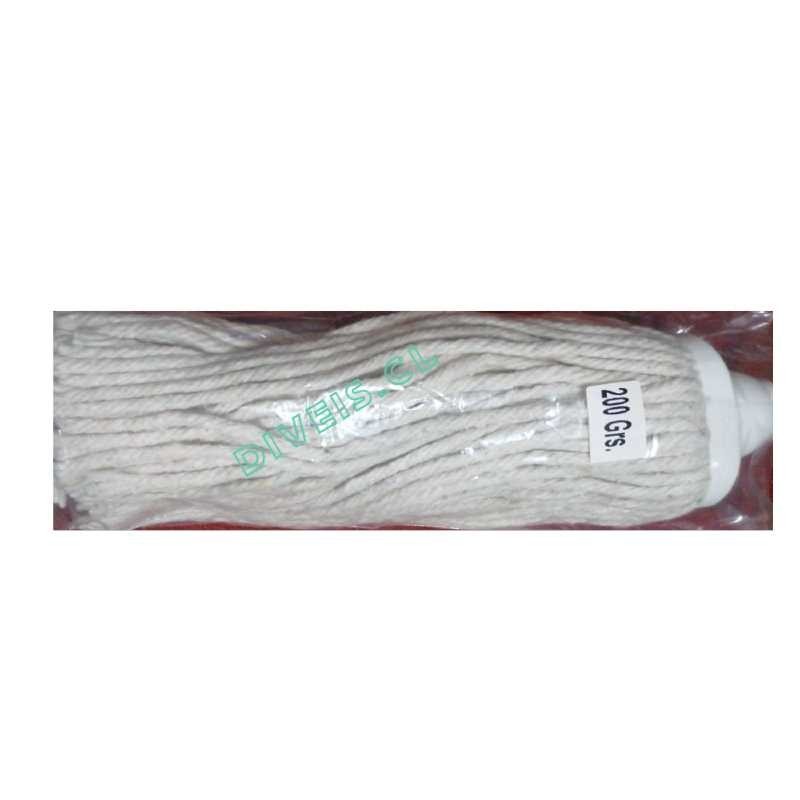 REPUESTO MOPA HUMEDA GENÉRICA HOGAR ALGODÓN 200 GR CLASICA