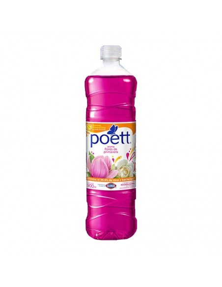 LIMPIAPISOS POETT FLORES DE PRIMAVERA 900 ml.