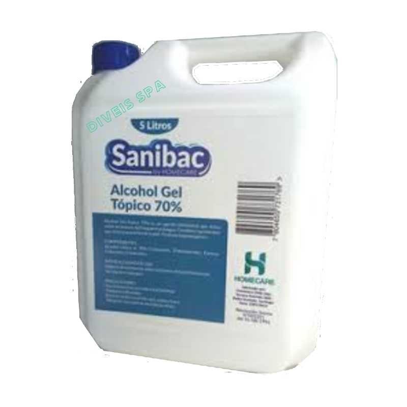 ALCOHOL GEL SANIBAC 5 Lt.