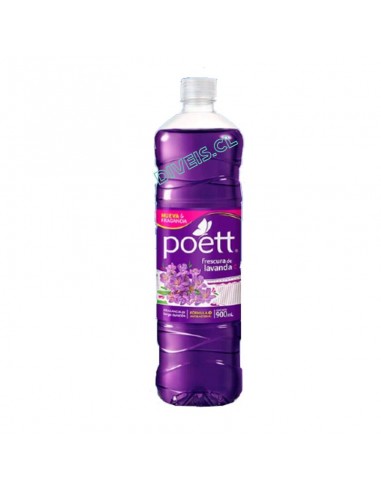 LIMPIAPISOS POETT FRESCURA DE LAVANDA 900 ml.