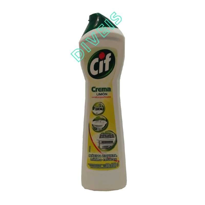LIMPIADOR CIF CREMA LIMON CON MICROPARTICULAS 750 g.