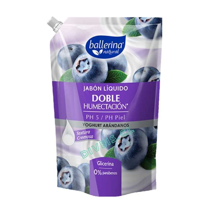 JABÓN BALLERINA YOGURT ARANDANO 900 ml.