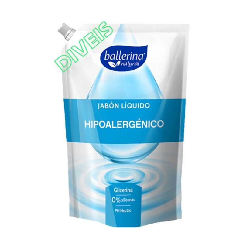JABON HIPOALERGENICO BALLERINA 900 ml.