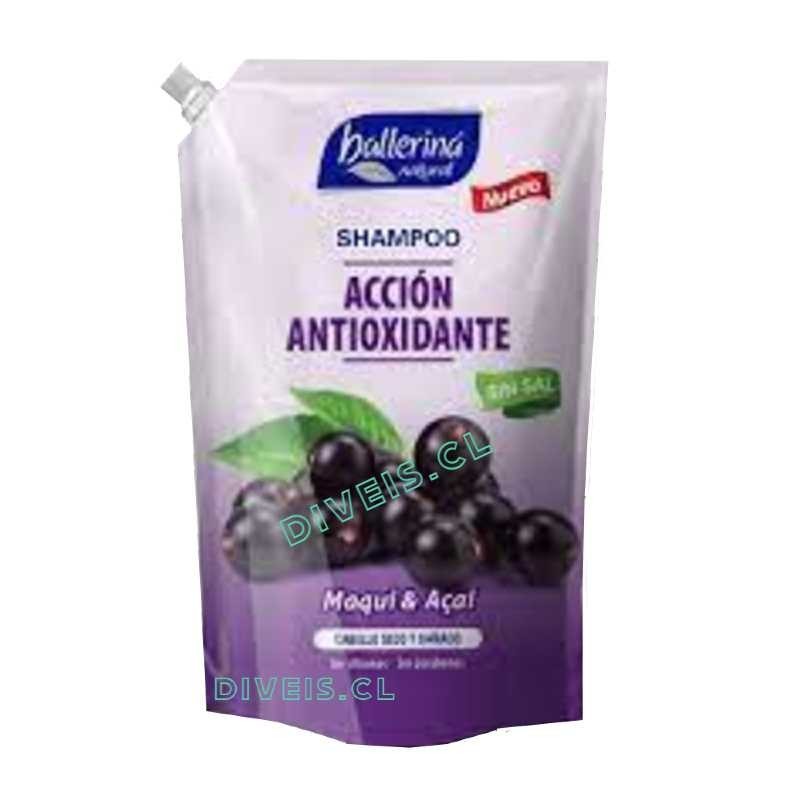 SHAMPOO BALLERINA MAQUI Y ACAI 900 ml.