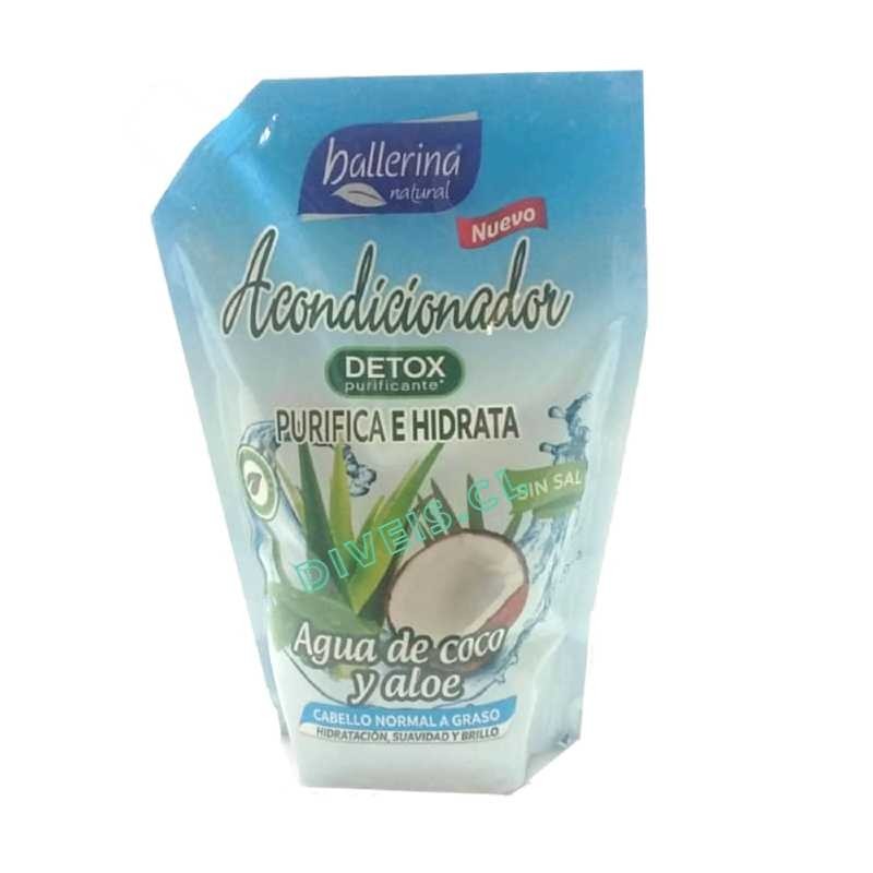ACOND. BALLERINA DETOX COCO ALOE 900 ml.