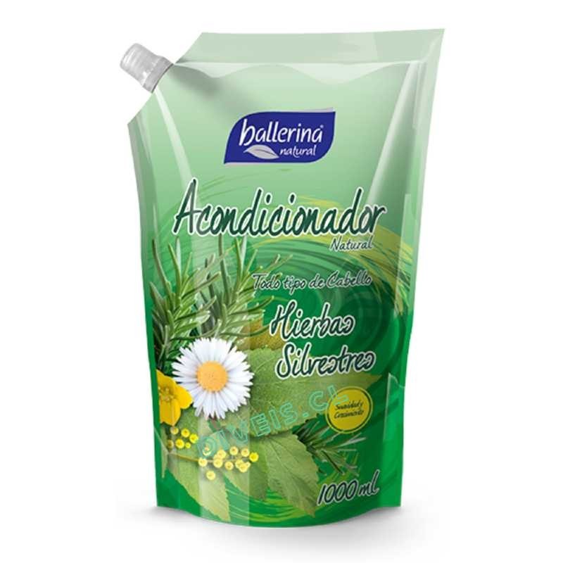 ACOND. BALLERINA DETOX HIERBA SILVESTRE 900 ml.