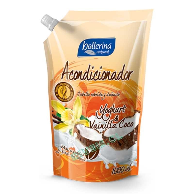ACOND. BALLERINA YOGURT VAINILLA 900 ml.